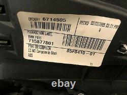 03-08 Bmw Z4 E85 E86 Front Interior Center Console Shifter Knee Pads Black Oem