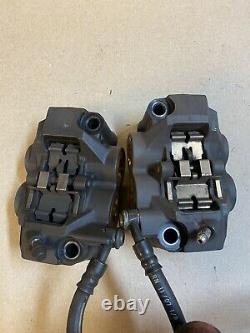 08-16 Yamaha R6r Yzf-r6 Front Brake System Calipers Master Oem Brembo #0185