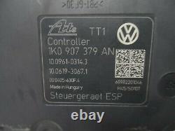 09 2009 Volkswagen Jetta EOS Golf ABS Pump Anti Lock Brake Module 1K0907379AN