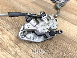 09 Kawasaki KX250F 09-10 KX450F Front Brake System Caliper Master Cylinder Line