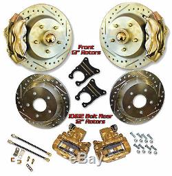 1947-59 Chevy Truck 13 rotor Disc brake complete Front & Rear Brake System