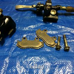 1986 Honda CR250R Complete working front brake system