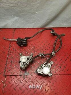 1991 Yamaha VMAX 1200 Complete Front Brake System Assembly