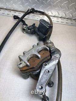 1992 Honda CR500R CR250R CR125R Front Brake System Caliper Master Cylinder Line