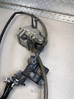 1992 Honda CR500R CR250R CR125R Front Brake System Caliper Master Cylinder Line