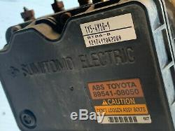 2001 2006 Toyota Sienna Brake System ABS Pump Module Unit 89541-08050 OEM