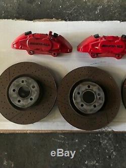 2017 Mercedes Benz W176 A45 Amg Complete Brembo Brake System Calipers & Discs