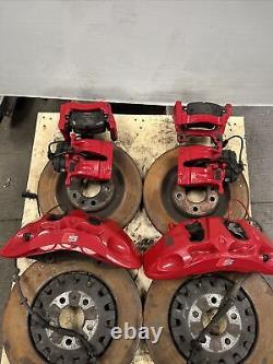 2019 AUDI Q7 4M SQ7 SQ8 Brake System Kit Calipers Discs 4M0615105CS 4.0 TDI