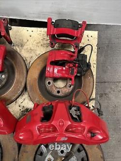 2019 AUDI Q7 4M SQ7 SQ8 Brake System Kit Calipers Discs 4M0615105CS 4.0 TDI