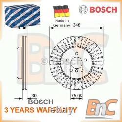 2x BOSCH FRONT BRAKE DISC BMW 5 F10 F18 5 TOURING F11 6 COUPE F13 OEM 0986479772