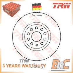 2x FRONT BRAKE DISC SKODA VW AUDI SEAT VW SVW BUICK TRW OEM 1K0615301AA DF4464S