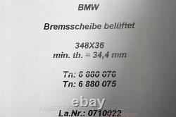 6880075 6880076 Brake Discs M Sport Brake System OEM BMW G20 320i 330i X 0km