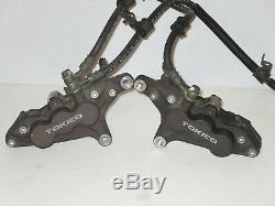 98 99 Suzuki Gsxr750 Gsx-r750 Front Brake System Calipers Master Cylinder