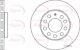 Apec Dsk2577 Brake Disc Vented Front Braking Replacement Fits Seat Leon