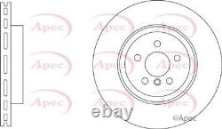 APEC DSK3475 Brake Disc Front Vented Braking System 348mm Outer Diameter For BMW
