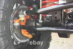 BAER Brake System 13.5 Front PRO 6P Kit Silver / Red for 07-18 Jeep Wrangler JK