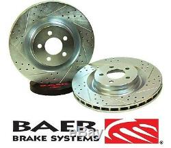 BAER Brake System Front Sport Rotors Pair for 2007-2017 Jeep Wrangler JK