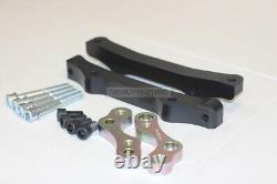 BMW 5 F10 caliper adapters to install F10 M5 brake system for front and rear