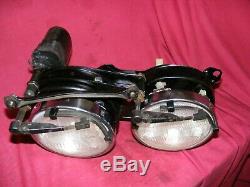 BMW e24 6 series N/S front headlight assembly with wiper system
