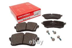 BRITPARTXS Brake Pad No Springs Braking System Replacement Front Brake Lining