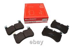 BRITPARTXS Kit Caliper Brake Pad Braking System Front Brake Lining Service Set