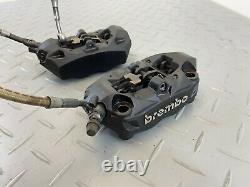 Bmw R1200 Gs K50 K51 2016 Front Brake Calipers Pair System Brake Hose Brembo N2