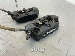 Bmw R1200 Gs K50 K51 2016 Front Brake Calipers Pair System Brake Hose Brembo N2