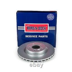 Borg & Beck Brake Disc Pair Fits Land Rover Discovery 3.0 SDV6 4x4 2009-2018
