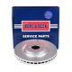 Borg & Beck Front Axle Brake Disc Pair Fits Mercedes-benz Bbd6224s