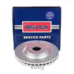 Borg & Beck Front Axle Brake Disc Pair Fits Mercedes-Benz BBD6224S