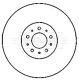 Borg & Beck Front Brake Disc Fits Volvo Bbd5945s