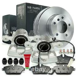 Brake Calipers + Brake Discs 284mm+ Brake Pads+Sensor Front BMW 1 E81