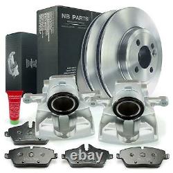 Brake Calipers + Brake Discs Pads Front Mini R55 R56 R57 R58 R59