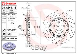 Brake Disc (2 Pcs) Two-Piece Floating Discs Line Brembo 09. A804.33