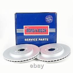 Brake Disc Set Front For Braking System Fits MG MG TF MGF Borg & Beck BBD4695