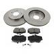 Brake Discs Ø284 Front Pads For Mercedes C-class W202 Brake System Of Lucas