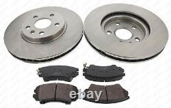 Brake Discs Ø 321 Front Pads for Vauxhall Insignia A G09 Brake System Mando