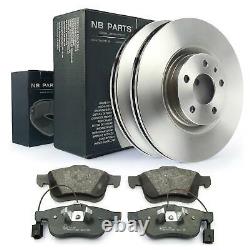 Brake Discs + Brake Pads Front 11 3/16in Vented Fiat Doblo 263 152 System ATE