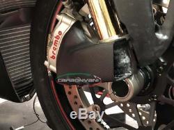 CARBONVANI Ducati Panigale V4 Carbon Front Brake Cooler System CV
