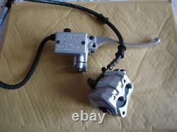 CF Moto V5 FRONT brake system. Master cylinder, pipe caliper lever 805-08-01.10