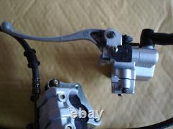 CF Moto V5 FRONT brake system. Master cylinder, pipe caliper lever 805-08-01.10