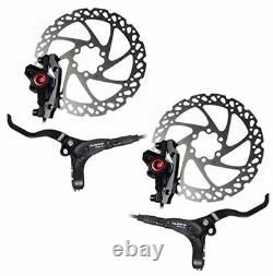 Clarks M2 Hydraulic Front & Rear Disc Brake SET in Black 160mm