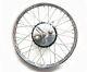 Complete Vintage Front Half Width Wheel With Brake System Ss Spokes
