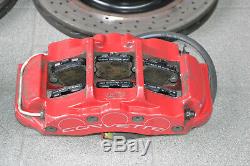 Corvette Z06 C6 Brake System Brake Discs Brake Caliper Red Brake Disc Calipers