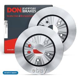 DON Brake Discs Rotors Front & Rear Braking Service Set Fits Honda Civic