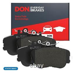 DON Front Discs & Brake Pads Braking Service Kit Fits Chrysler Tacuma Voyager