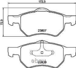 DON Front Discs & Brake Pads Braking Service Kit Fits Chrysler Tacuma Voyager