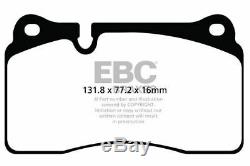 DP42070R EBC Yellowstuff FRONT Brake Pads fit RS3 TT RS 4wd TT RS+ 4wd