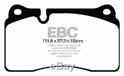 EBC YellowStuff Brake Pads for AUDI TT RS/RS+ Quattro 2009-2014 DP42070R