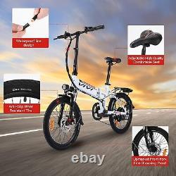 Electric Bikes Mountain Bike E-BIKE 20'' Folding E-Citybike Bicycle 350W E 200